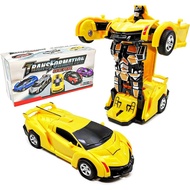 Present for for 3-6 Year Old Boys, Transforming Toys Cars for 3-8 Year Old Boys, Friction Powered Ca