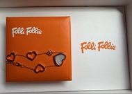Folli Follie 貝母之心玫瑰金、銀色手鏈(銅合金）