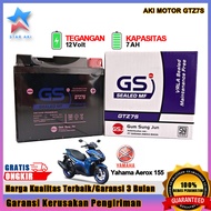 Aki Motor Yamaha Aerox 155 Aki Kering Accu Kering MF GTZ7S