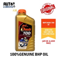BHP Dash 700 4T Semi Synthetic 15W50 1L / 1.2L - BHP Motorcycle Oil