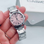 นาฬิกา casio สียอดฮิต ใหม่ล่าสุดนาฬิกาข้อมือหญิงสียอดนิยมแฟชั่น สายสแตนเลส สุดฮิต เรียบหรู มีถ่านสำรองแถม