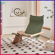 Couch Recliner Folding Chair Lazy Bone Chair Mid-Ancient Nordic Single Leisure Chair Akeh