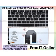 ProBook 5330 5330M Series 650377-001 Laptop Keyboard