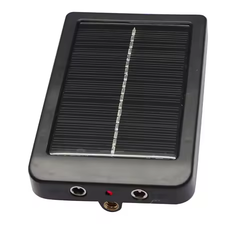 Solar Panel 2300mAh Charger External Powered Supply for 9V Suntek Hunting Camera Photo Traps HC900 H