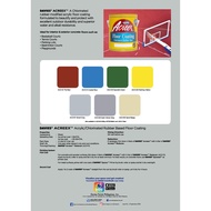 ✕DAVIES 4 liters ACREEX Rubber Based Floor Paint