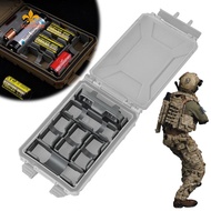 Tactical Modular Battery Box Accessories Modular Insert Battery Holder Battery Storage for AAA 18650 18350 CR123A Batteries [anisunshine.sg]