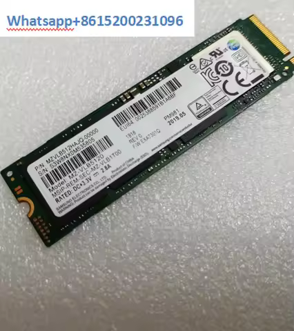second-hand PM981 256G 512G NVMe M.2 2280 SSD Laptop desktop solid-state drive