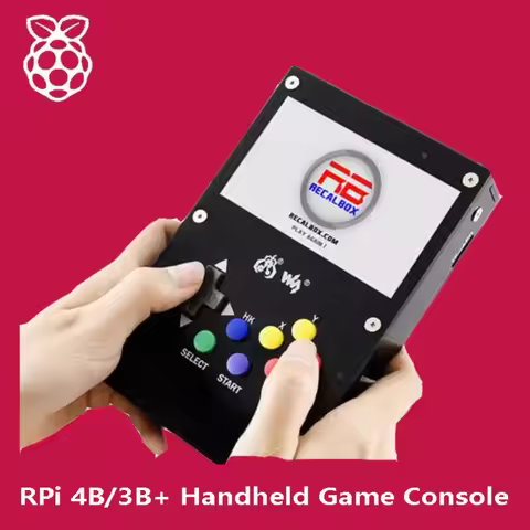 Raspberry Pi 4B/3B+ Handheld Game Console 4.3 inch IPS Module Gamepad Board