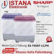 PROMO TERBATAS!!! SHARP MESIN CUCI 2 TABUNG 9 KG PUREMAGIC SERIES