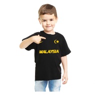 BAJU SUKAN MALAYSIA [KIDS] BAJU BOLA BUDAK | JERSI HARIMAU MALAYA KANAK-KANAK | FREE NAMESET | SPORT ATTIRE KIDS |