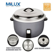 MILUX 10L Rice Cooker MRC-5200 Periuk Nasi 10Litre