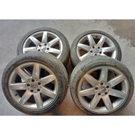Mercedes Benz R230 SL 350,500 ALLOY WHEELRim With Tyre  8,5JX17/H2/ET35 A2304010902