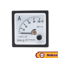 Ampere Meter Analog Via CT 5A Fort Panel Meter 99T1-A