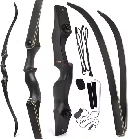58/60 Inch Archery Takedown Recurve Bow for Adults/Youth 25-65Lbs American Hunting Bow Magnesium All