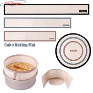 SPIRAKOGEO Cake Pan Liner, High Temperature Resistant Nonstick Cake Baking Mat, Easy Clean Easy To R