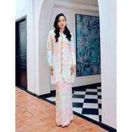 Celestine Kurung (Peach Color) Preloved by #jemels