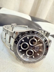 黑地通 daytona 自動手錶