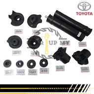 [12 IN 1] Toyota Estima / Alphard / Vellfire - Rear ABS Cover / Axle Bush / Coil Spring Rubber / ABS
