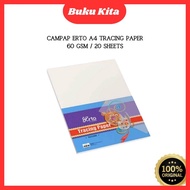 CAMPAP Arto A4 Tracing Paper - 60 GSM / 20 sheets