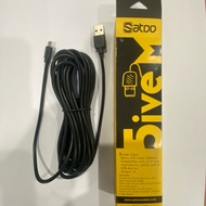 Satoo Black Original Cable Micro USB for C6N/TY1/C1C 5 Meters