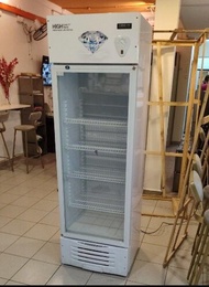 2 door shop commercial fridge vertical freezer fruit juice showcase chiller soft drink refrigerator 