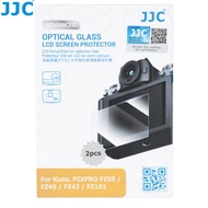 JJC Tempered Glass Screen Protector for Kodak PIXPRO FZ55 FZ45 FZ43 FZ101 LCD Anti-Scratch Film Fing