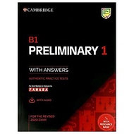 B1 Preliminary 1 For The Revised 2020 Exam Student's Book With Answers With Audio With Resource Bank