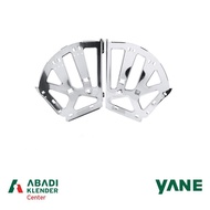 Set Shoes Bracket SB001A 2 Layer Yane Grey Steel