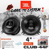 [ลำโพง JBL ของแท้100%] JBL CLUB 44F ลำโพงแกนร่วมติดรถยนต์ coaxial ลำโพง4นิ้ว 350watts