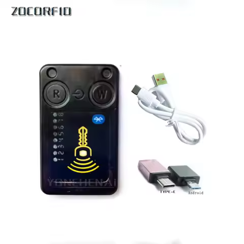 RFID Chameleon Smart Chip Reader ISO14443 Key Detection EM125KHZ IC 13.56Mhz Badge Decode RFID emula