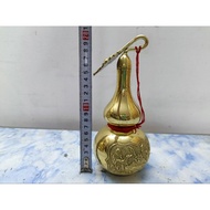 20cm high bronze feng shui gourd