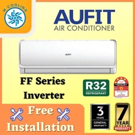 [FREE INSTALLATION] Aufit Aircond Standard Inverter R32 1.0HP ~ 2.5HP (FF Series)