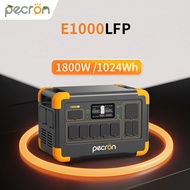【COD/พร้อมส่ง】PECRON E1000LFP Portable Power Station 1800W 1024Wh