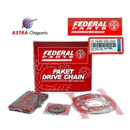 Vega gear set YAMAHA VEGA GEARSETZR ORIGINAL FEDERAL FP-F54P0-VZR-220C 15T-40T-420-108