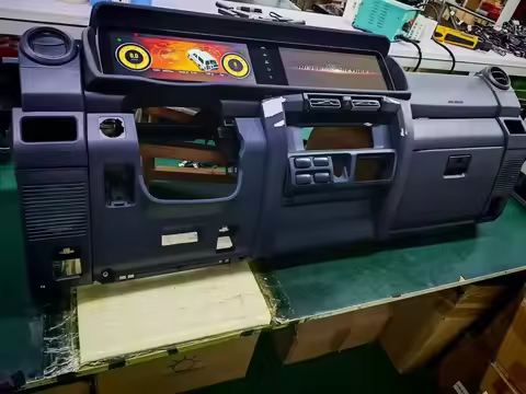 2026 New 24.6" Big G Style HD Touch Screen Car Stereo for Toyota LandCruiser LC76 07-21 Navigation W