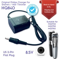 Philips HQ840 8.5V Charger for Philips Shavers MG3720 MG3750 MG3760 with US Plug
