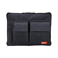 LIHIT LAB Bag-in-Bag Inner Organizer, A5, Black, A7553-24