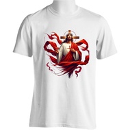 JESUS Red T-SHIRT Unisex T-SHIRT/ T-SHIRT/ Digital PRINT/