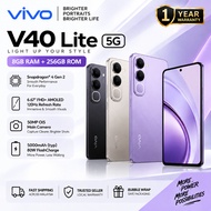 Vivo V40 Lite 5G 8GB+256GB ROM 80W, AI Aura Portrait+Erase, 5 Years Battery Health, IP64, 120Hz AMOL