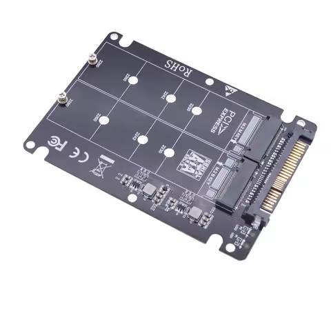 M2 SATA NVMe Key B/M NGFF SSD to PCI-e U2 SFF-8639 Conversion Adapter SSD Adapter PCIe M2 for PC Com
