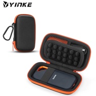 「16- digits」 Yinke เคสแข็งสำหรับ SanDisk Extreme Pro/sandisk Extreme Portable External SSD 500GB 1TB 2TB Travel กระเป๋าเก็บฝาครอบป้องกัน