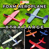 SUPERSAVE Aeroplane toys Airplane Foam Toys Flying Glider Kapal Terbang Mainan Gabus Aircraft Glider