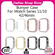 Diamond Hard Bumper Case For iWatch Series 10/Series 11 42mm / 46mm