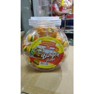 Burger fudge jelly jelly candy 1 jar