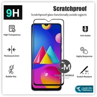 Tempered glass 5D full glue full screen Samsung M12 M21 M32 A12 A02 A02s A03s A03 core