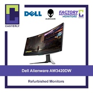 [Refurbished] Dell Alienware AW3420DW Curved 34" WQHD Monitor
