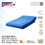 KOSKO KCV-BO-0812 (8'x12') Blue Orange PE Tarpaulin Canvas