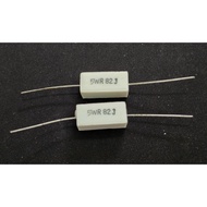 Ceramic Lime Resistor 5W 82Ohm 82 Ohm 82J