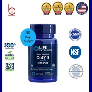 【buy 3 get 1】LifeExtension Super Ubiquinol CoQ10 with PQQ（30 Capsules）100% Authentic