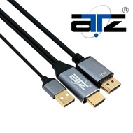 ATZ HDMI v2.0 4K 60hz to DisplayPort v1.2+USB Adapter cable (2m), HDMI to DisplayPort, HDMI to DP Ca